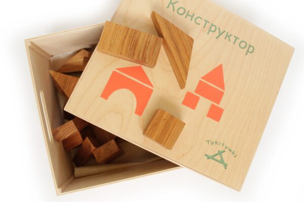 деревянный конструктор для детей Tykitywki купить